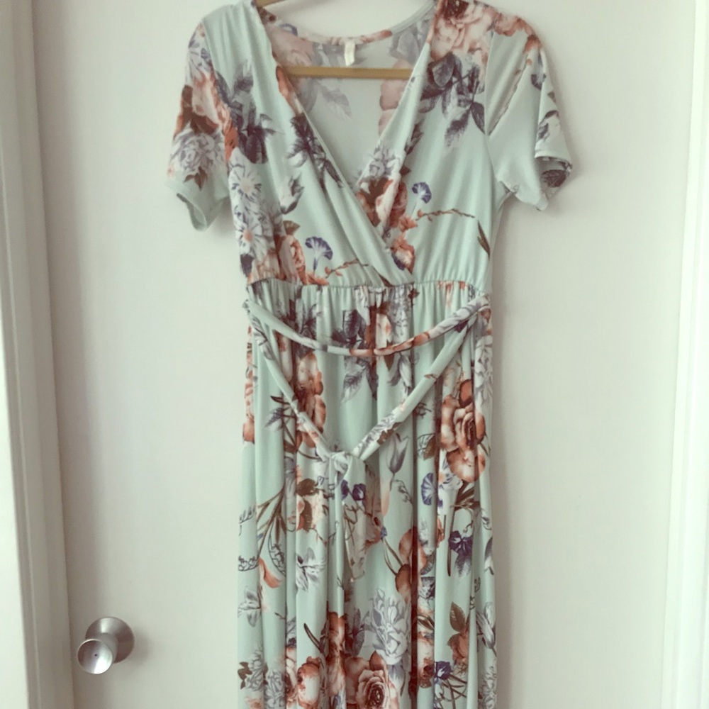 Summer floral dress